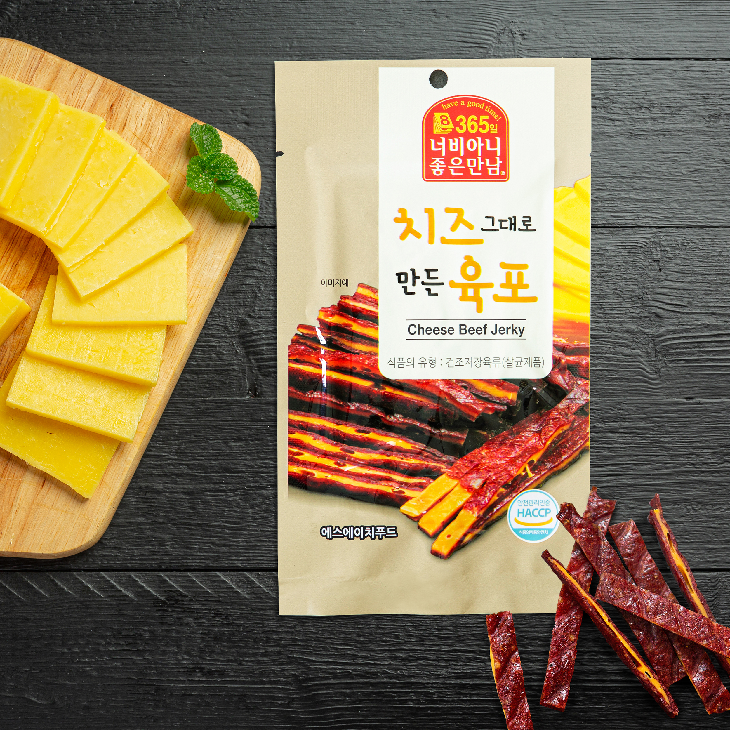 [더기다림] 치즈 그대로 만든 육포 30g 1봉